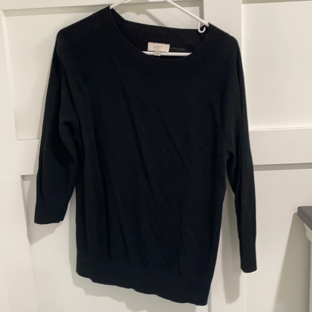 Black sweater